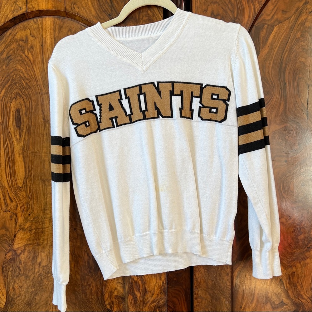 New Orleans Saints Sweater sz small